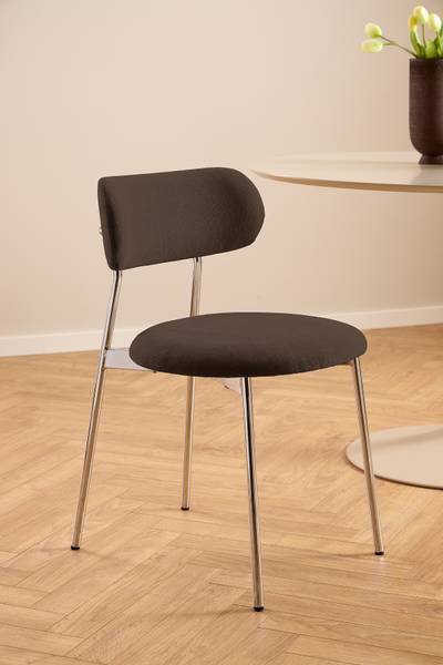 Polsterstuhl SUKHO 2er-Set - Braun