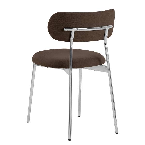 Polsterstuhl SUKHO 2er-Set - Braun