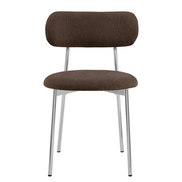 Polsterstuhl SUKHO 2er-Set - Braun
