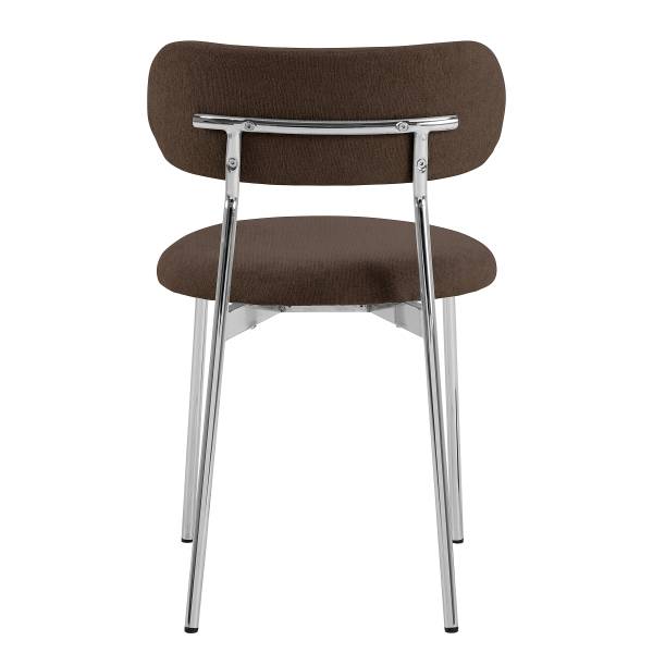 Polsterstuhl SUKHO 2er-Set - Braun