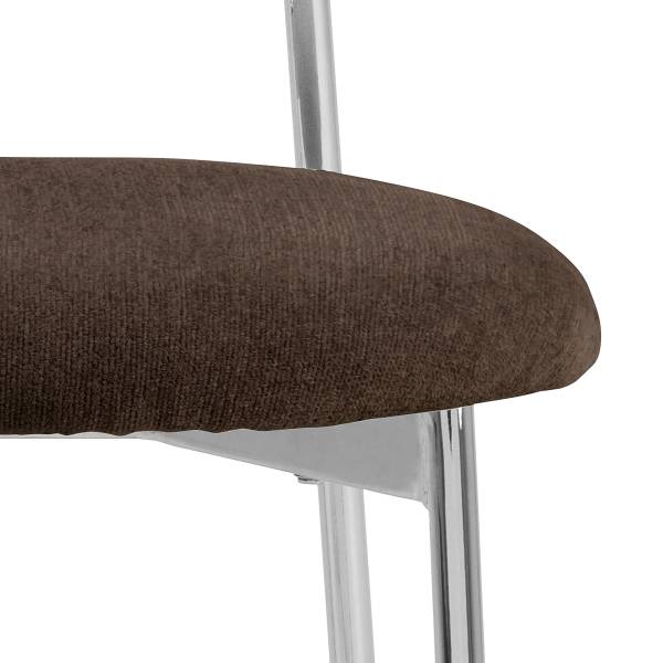 Polsterstuhl SUKHO 2er-Set - Braun