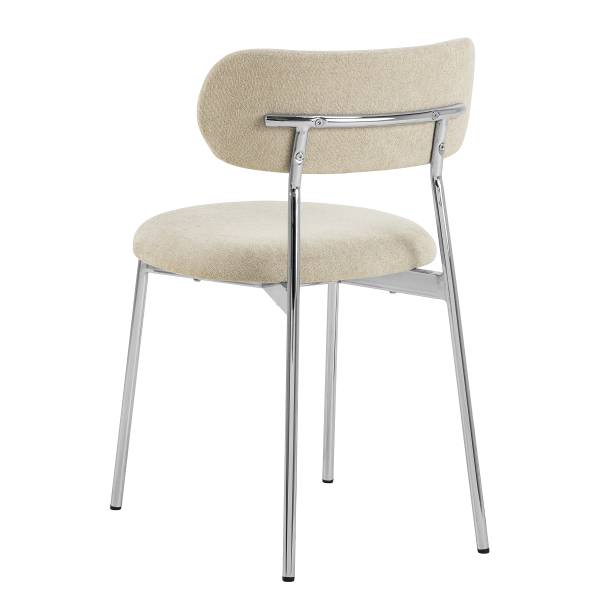 Polsterstuhl SUKHO 2er-Set - Creme