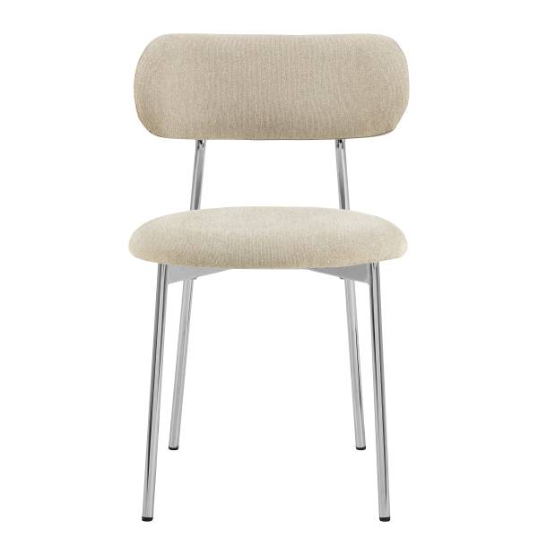 Polsterstuhl SUKHO 2er-Set - Creme