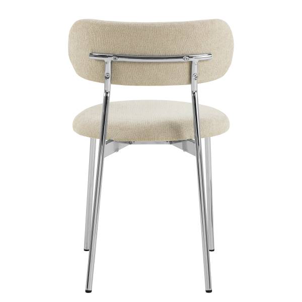 Polsterstuhl SUKHO 2er-Set - Creme