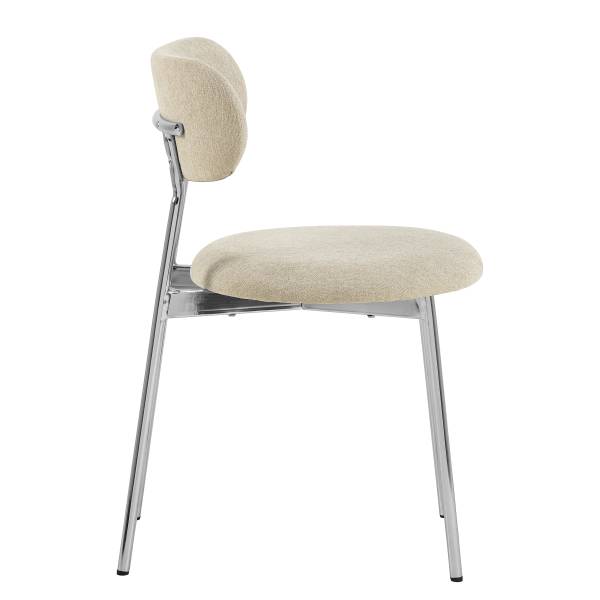 Polsterstuhl SUKHO 2er-Set - Creme