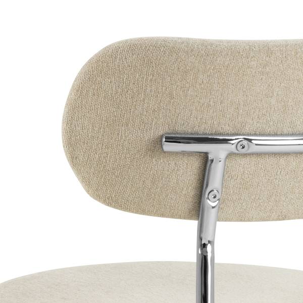 Polsterstuhl SUKHO 2er-Set - Creme