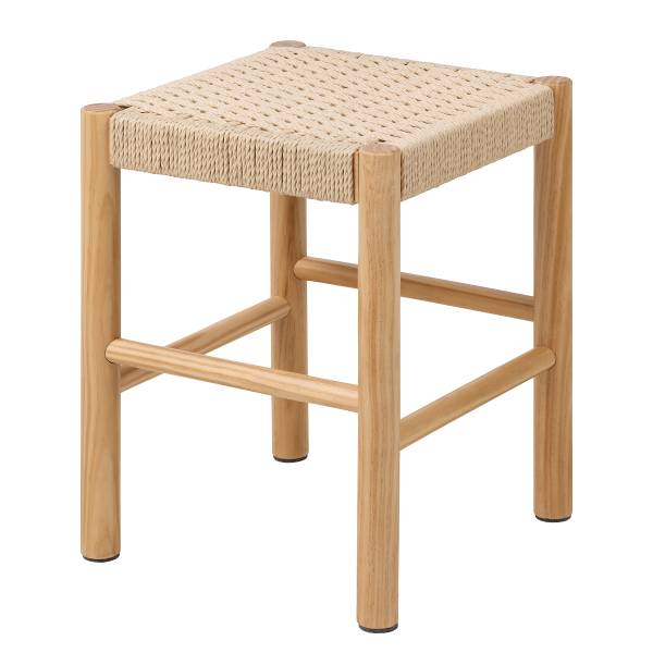 Massiver Hocker Aarma - Kiefer massiv