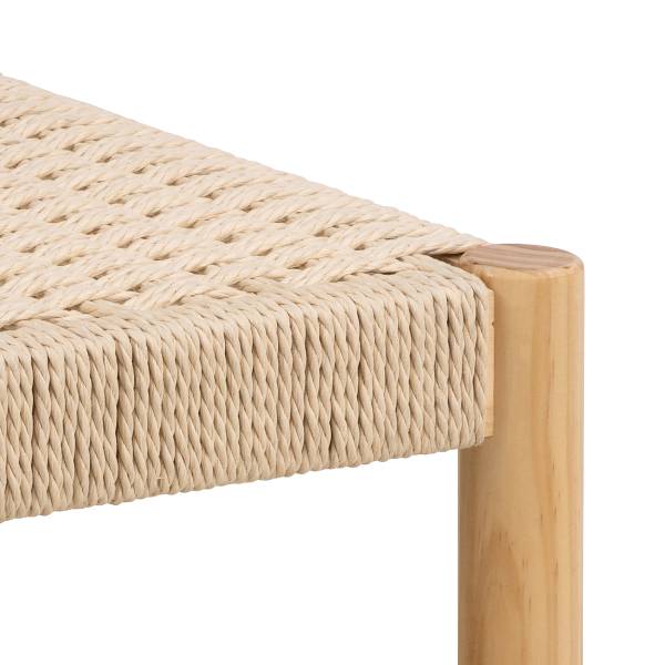 Massiver Hocker Aarma - Kiefer massiv