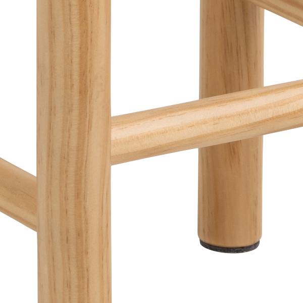Massiver Hocker Aarma - Kiefer massiv
