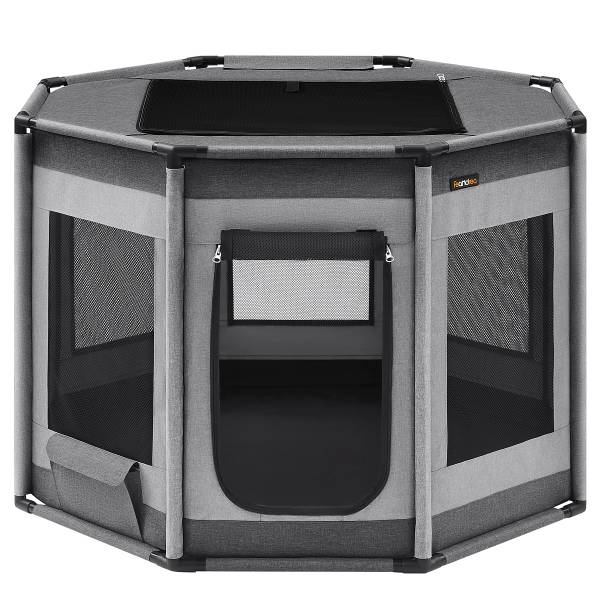 Hundeschlafbox Retok - Stahl / PVC - Dunkelgrau
