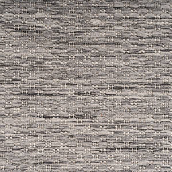 Outdoorteppich Relax - Polypropylene / Polyester - Grau - 60 x 100 cm
