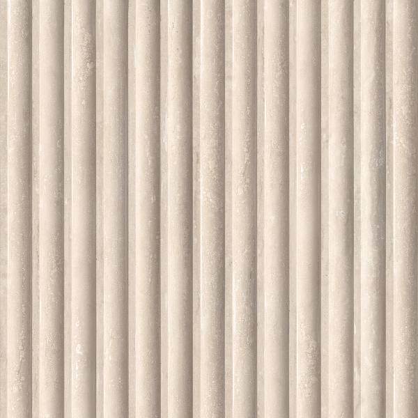 Vliestapete 81697 Akustikpaneele - Vlies - Grau / Beige