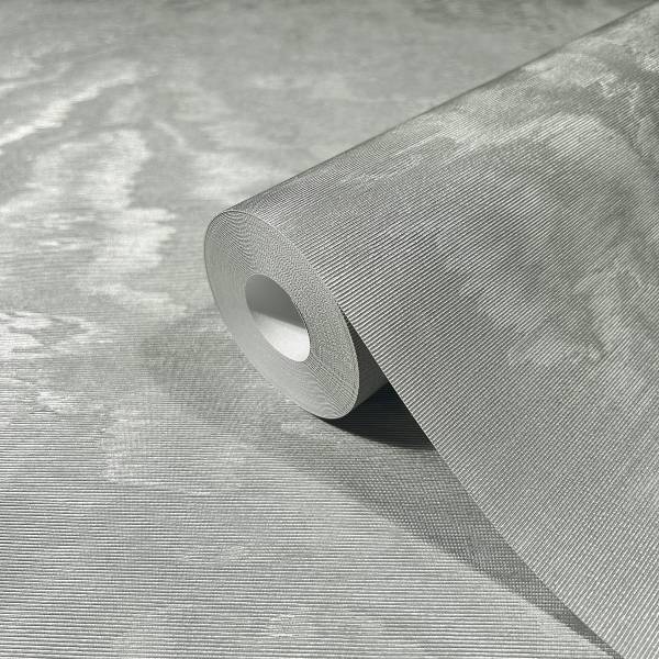 Vliestapete 86542 Metalloptik - Vlies - Silber