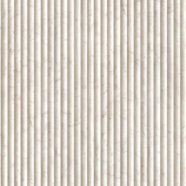 Vliestapete 89006 3D-Steinpaneeloptik - Vlies - Beige