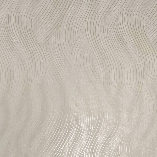 Vliestapete 82475 3D-Wellenoptik - Vlies - Beige / Grau