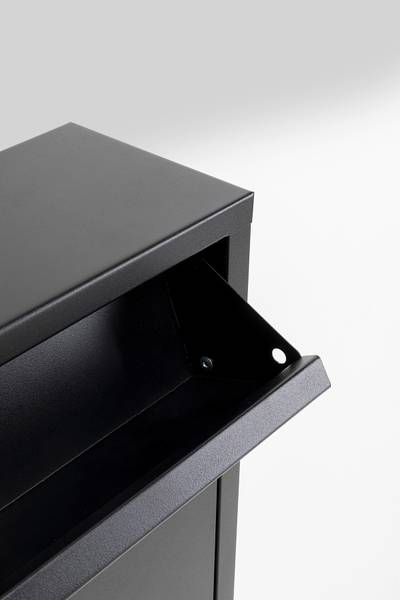 Schuhkipper Caruso - Metall - Schwarz - Höhe: 115 cm
