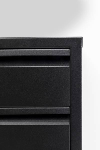 Schuhkipper Caruso - Metall - Schwarz - Höhe: 115 cm