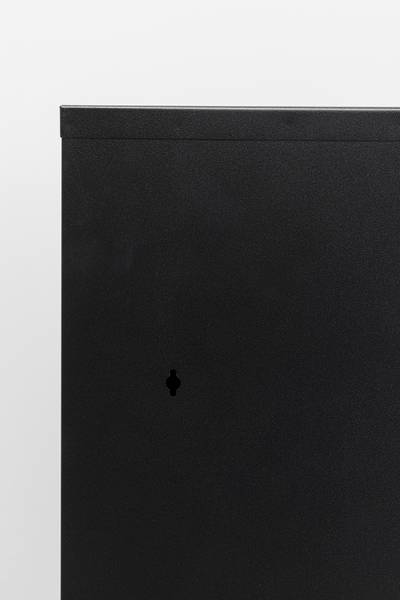 Schuhkipper Caruso - Metall - Schwarz - Höhe: 115 cm