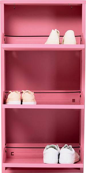 Schuhkipper Caruso - Metall - Rosa - Höhe: 104 cm