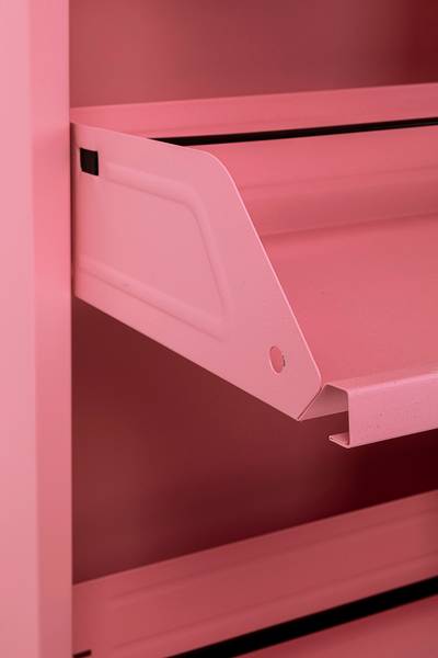 Schuhkipper Caruso - Metall - Rosa - Höhe: 104 cm