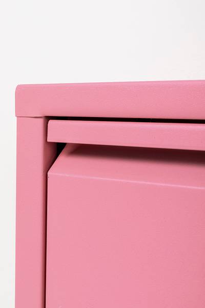 Schuhkipper Caruso - Metall - Rosa - Höhe: 104 cm
