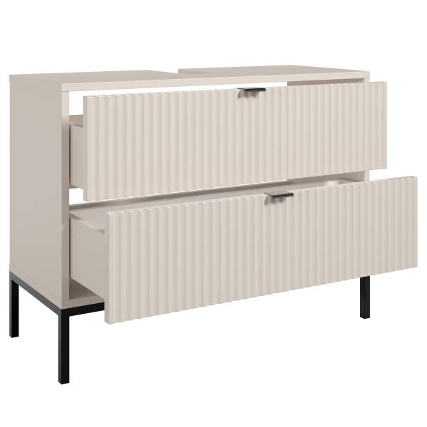 Waschbeckenunterschrank Juvara 80 cm - Kaschmir