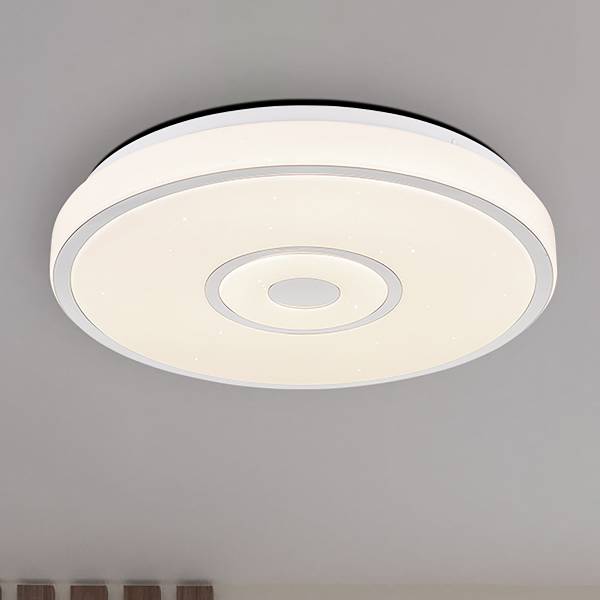 LED-Deckenleuchte Astania Typ B - Acrylglas / Eisen - 1-flammig