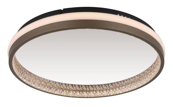 LED-Deckenleuchte Della - Acrylglas / Eisen - 1-flammig