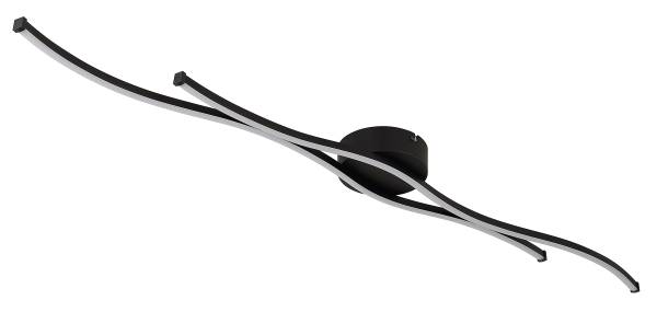 LED-Deckenleuchte Boyd - Acrylglas / Eisen - 1-flammig - Breite: 110 cm