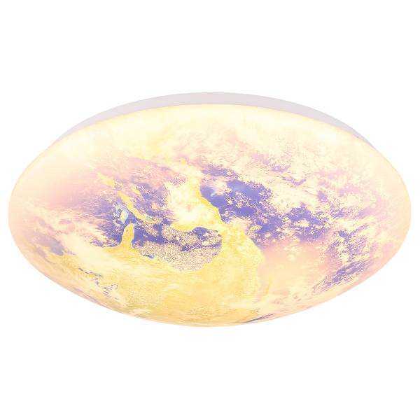 LED-Deckenleuchte Gaia - Acrylglas / Eisen - 1-flammig