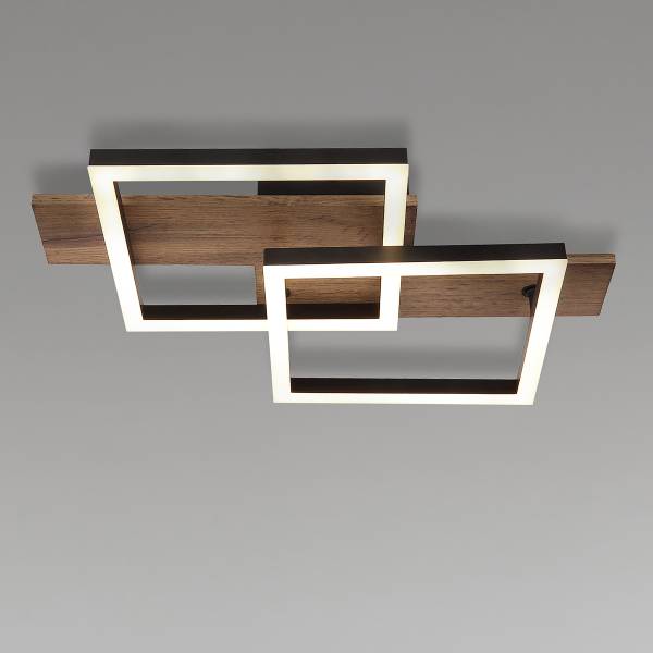 LED-Deckenleuchte Jeffry Typ A - Acrylglas / Eisen - 1-flammig