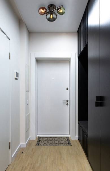 LED-Deckenleuchte Riha Typ H - Farbglas / Eisen - 3-flammig