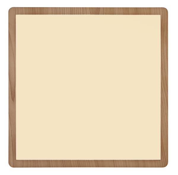 LED-Deckenleuchte Sapana - Acrylglas - 1-flammig - Braun - Breite: 42 cm