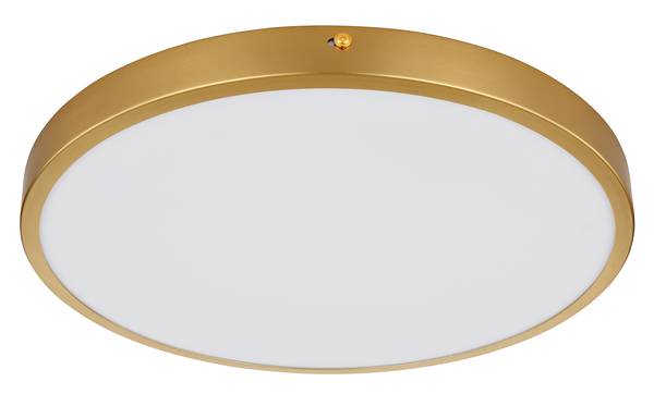 LED-Deckenleuchte Tibey rund - Acrylglas / Eisen - 1-flammig - Durchmesser: 35 cm
