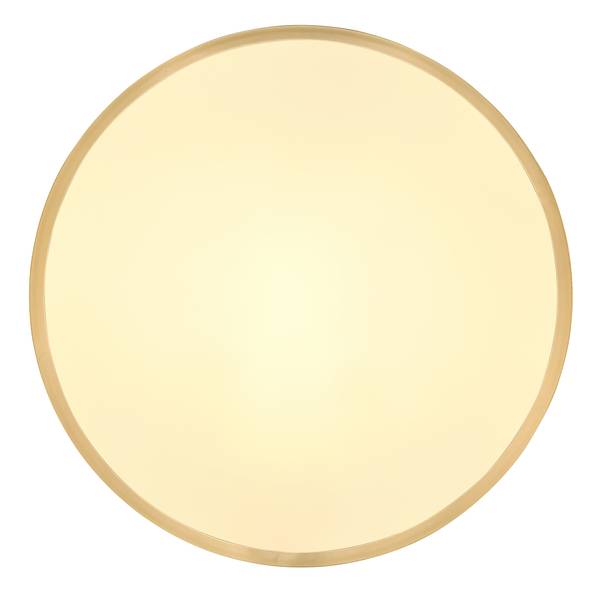 LED-Deckenleuchte Tibey rund - Acrylglas / Eisen - 1-flammig - Durchmesser: 35 cm