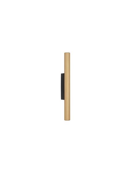 Wandleuchte Paron - Aluminium - Schwarz / Gold