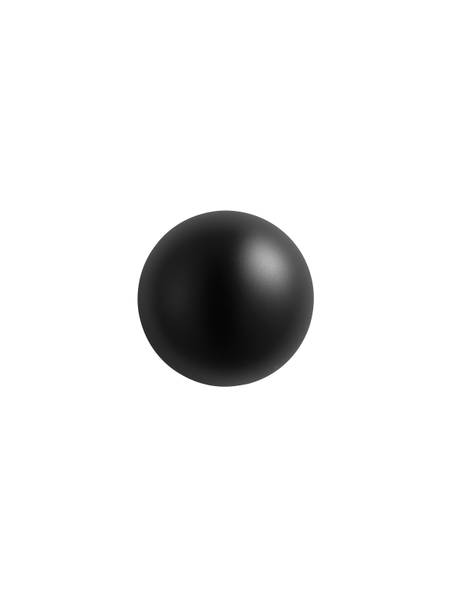 Wandleuchte Iona - Aluminium - Schwarz