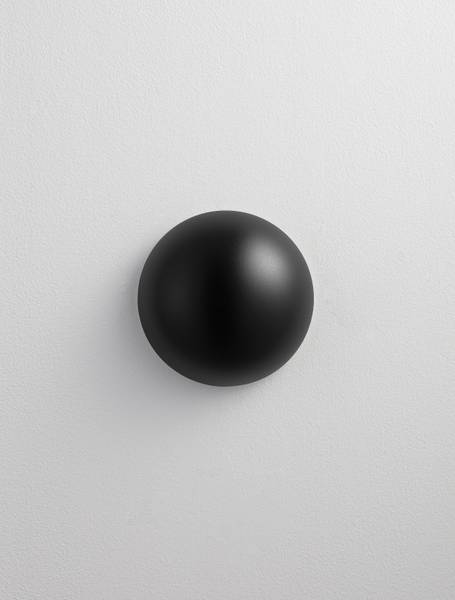 Wandleuchte Iona - Aluminium - Schwarz