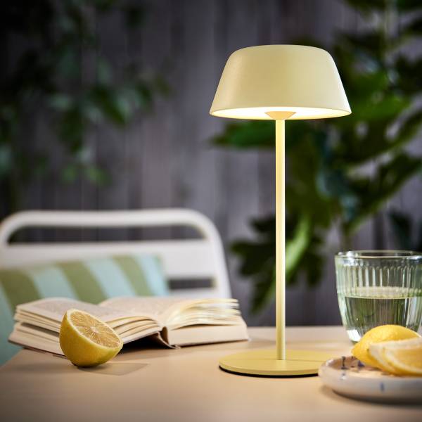 LED-Leuchte LIGHT UP - Stahl/ABS - Gelb