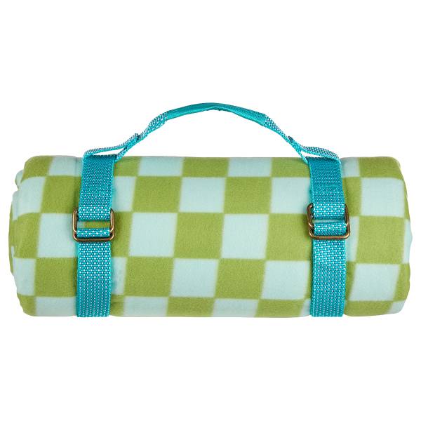 Picknickdecke GET TOGETHER - Polyester - Blau / Grün