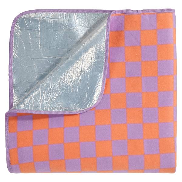 Picknickdecke GET TOGETHER - Polyester - Orange / Lila