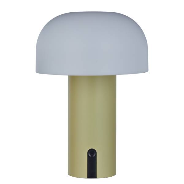 LED Outdoor-Leuchte MUSHROOM - Aluminium/Polypropylen - Gelb
