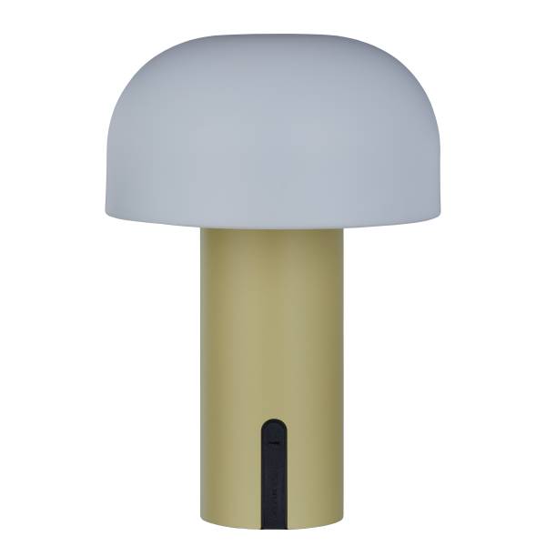 LED Outdoor-Leuchte MUSHROOM - Aluminium/Polypropylen - Gelb