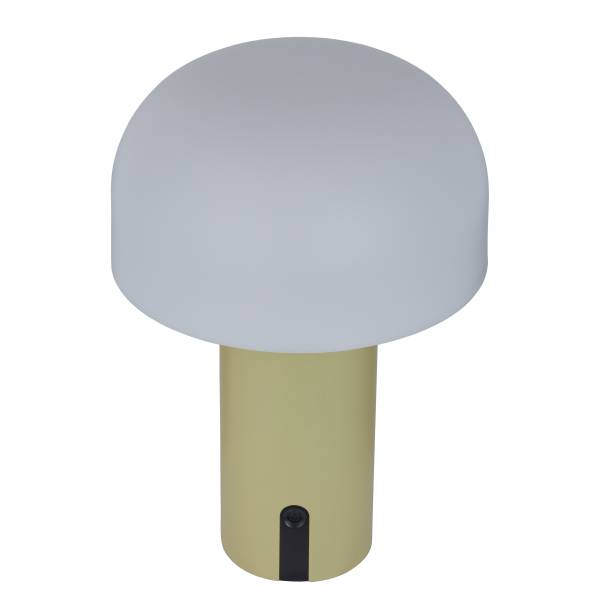 LED Outdoor-Leuchte MUSHROOM - Aluminium/Polypropylen - Gelb