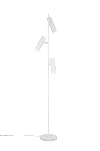 Stehleuchte Cosima - Eisen - 1-flammig - Lichtgrau