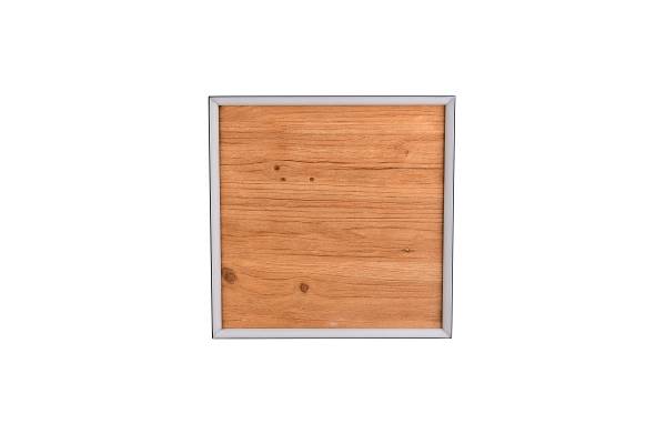 LED-Deckenleuchte Kalea - Kiefer teilmassiv / Eisen - 1-flammig