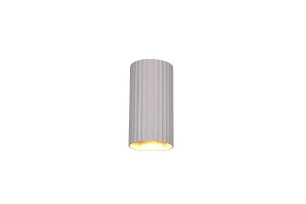 Wandleuchte Soka - Eisen - 2-flammig - Grau