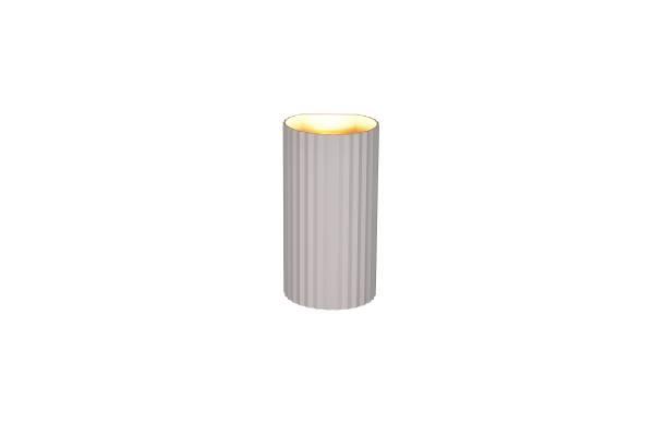 Wandleuchte Soka - Eisen - 2-flammig - Grau