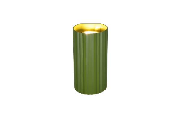 Wandleuchte Soka - Eisen - 2-flammig - Grün