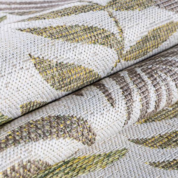 Outdoorteppich Sunny 4412 - Polypropylene / Polyester - Beige - 160 x 230 cm